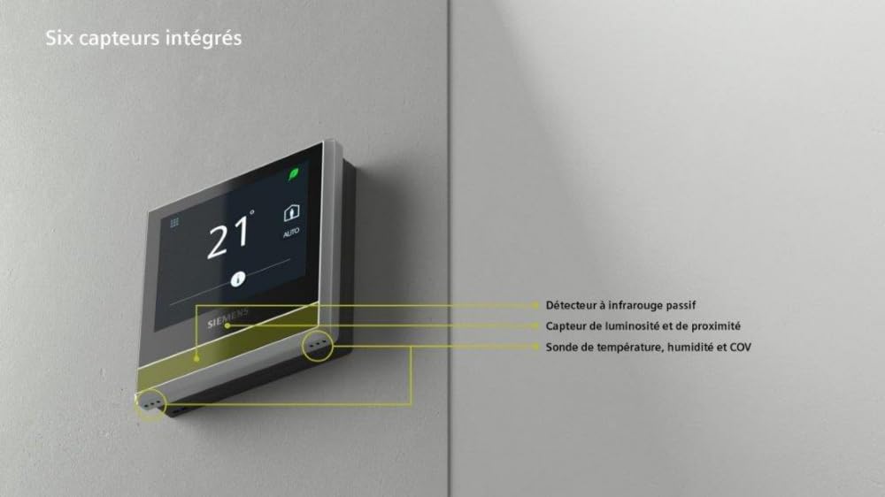 Siemens - RDS110 Thermostat Ambiance Intelligent Connecté