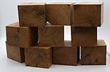 Unser 10er Set Eichen Würfelregal 9,5cm Tief, 11cm Breit und 9cm Hoch aus geöltem Eichenholz ist rustikal und modern zugleich. Es ist als Dekoration innen wie außen ein Blickfang. Die Regale sind aus einem Eichenblock gefertigt, Sie wirken dezent und fallen dennoch auf. Jedes Regal ist ein Unikat und macht es dadurch besonders. Wunderbar zum Verschenken geeignet.