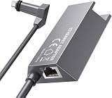 Starlink V2 Ethernetアダプター Standard Actuated（Gen2）/ High Performance（Gen1/Gen2）対応 有線LAN 1Gbps対応 スターリンク長方形標準ムーブ・スターリンク高性能フラットキットV1/V2イーサネット有線接続 wifi V2 RJ45 Starlink Ethernet Adapter Cosmic3C