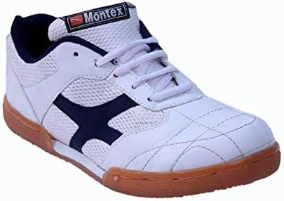 Montex White Badminton Shoes (8)