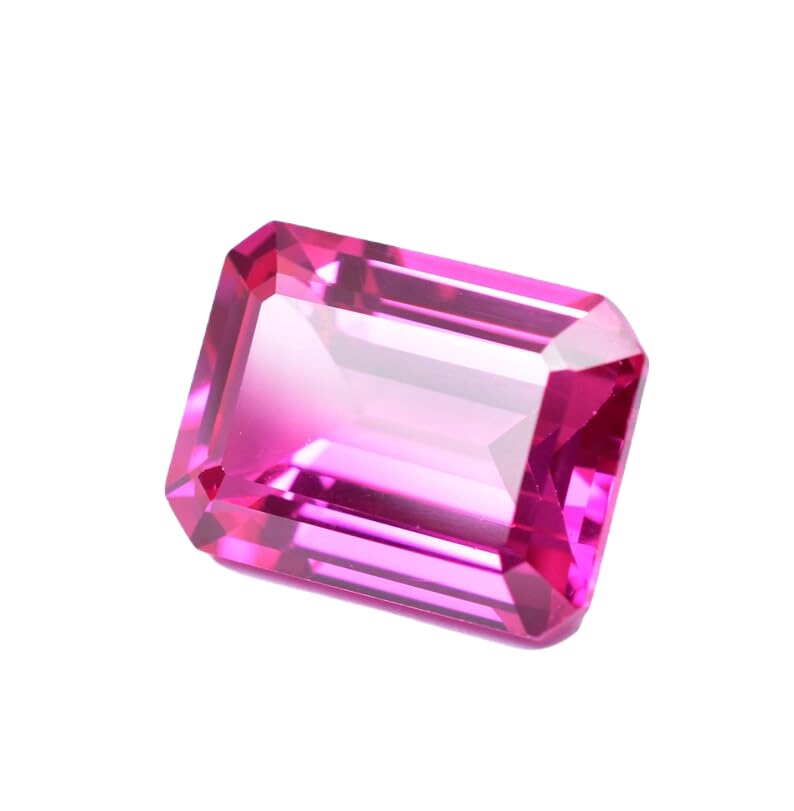 Saphir rose véritable 21x15mm pour réparer ou personnaliser un pendentif