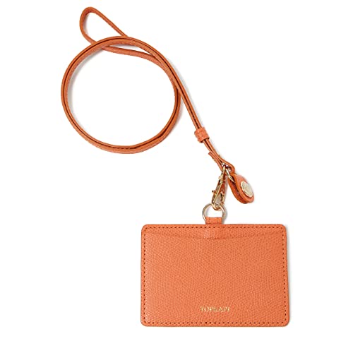 ［トプカピ］ 角シボ型押し・IDケース 511140028700 オレンジ