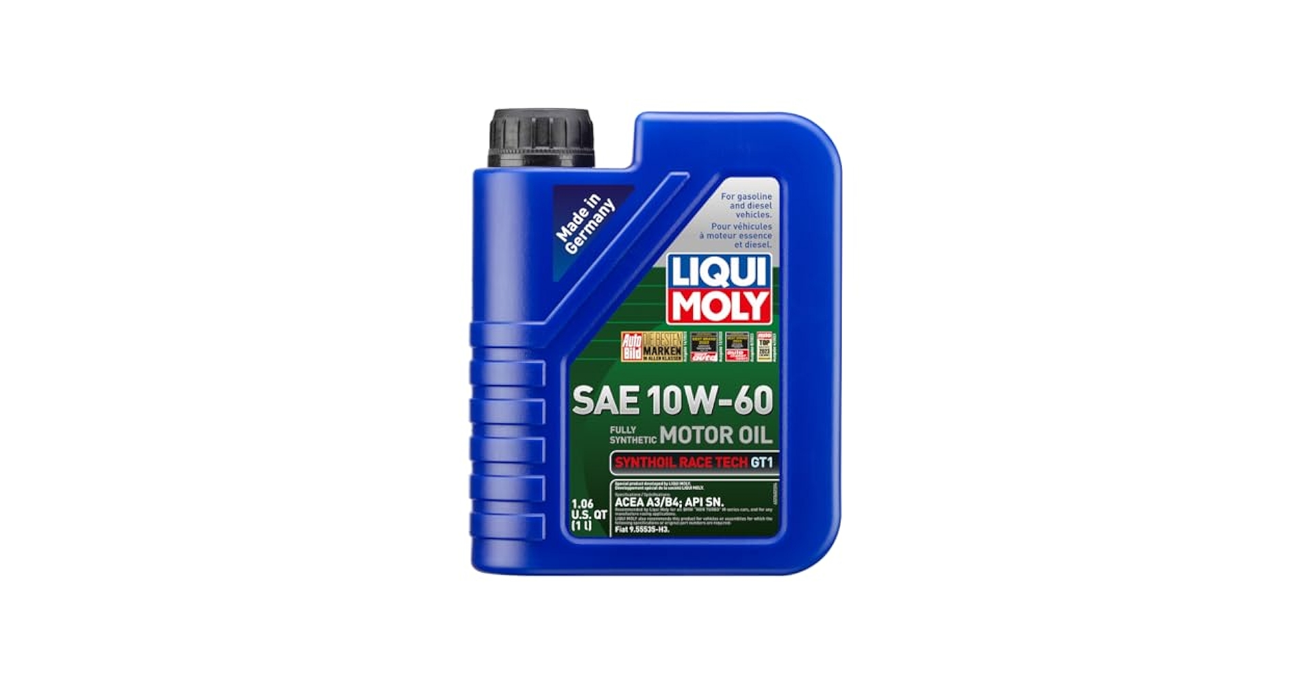 メンテナンス LIQUI MOLY 10W-60 SYNTHOIL RACE TECH GT1 Synthoil Race Tech GT1 10W-60 | LIQUI MOLY
