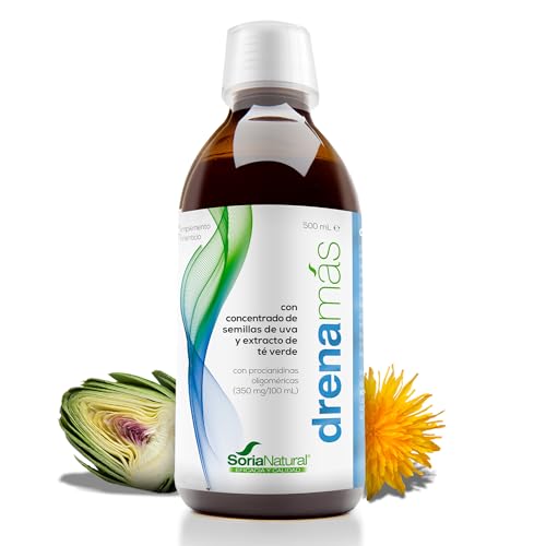 Soria Natural Drenamas - Detox Natural y Retención de Líquidos - Complemento Dietético Natural - Control de Peso - 500ml