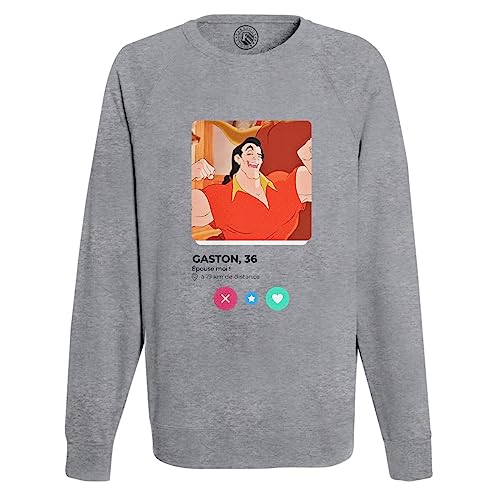 Sweat Gaston Parodie Réseau Social Rencontre pour Ne Plus Porter de Vêtements Ennuyeux