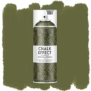 Cosmos Lac Chalk Effect Indian Green Extreme Matte Spray Paint