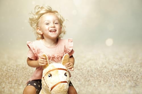 KNORRTOYS.COM- Animale Gonfiabile, Colore Cavallo Beige Con Pompa Ad Aria, 40250 - 20