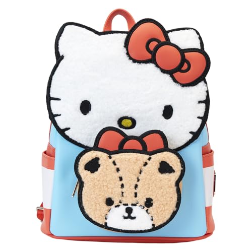 Image of Loungefly Sanrio Hello Kitty & Bear Mini Backpack