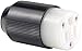 15 AMP BLK CONNECTOR BODY IND GRADE AUTO GRIP