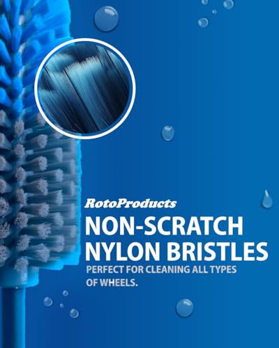 RotoScrub Long Reach Wheel Brush for Drill