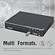 LONPOO Kompakter DVD-Player für TV - HD DVD CD Player Codefree mit HDMI (1080p HD Upscaling)/AV/Koaxial Ausgang, USB-Eingang & MIC-Ausgang (mit HDMI-Kabel 1,5 m)