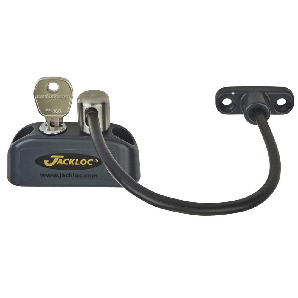 Jackloc Pro 5 Key Lockable Window Restrictor -Grey