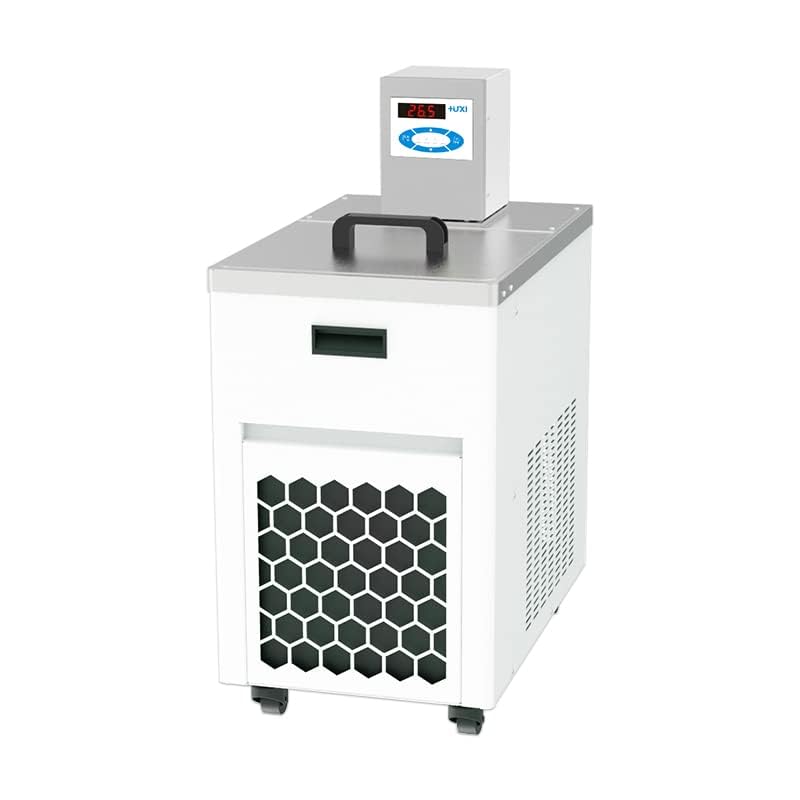 Digital 20L Constant Temperature Water Bath Incubator Vertical High and Low Temperature Thermostat Water Tank Cistern Lab Instrument with Low Level High Temperature Protection Range -20 to 100℃