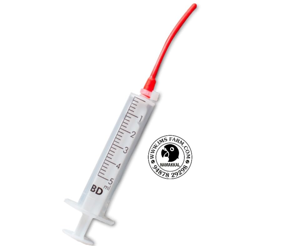 Hand Feeding Syringe With Red Soft Silicon Tube. Suitable For Birds & Other Animals. 5 Milliliters, Pack Of 3, 28 Cm, 17 Cm, 7.5 Cm (B0D2TJ11JY) Amazon Price History, Amazon Price Tracker
