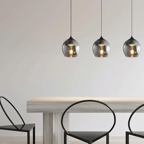 Lámpara de techo de lujo italiano Yre con sofisticada tulipa de cristal E27 4