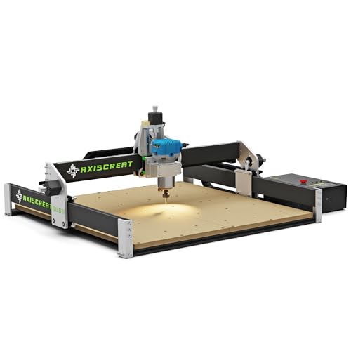 Axiscreat CNC Router Machine 6060, Beginner Hobby Engraving Machines, 710W Power Trimmer Router,...