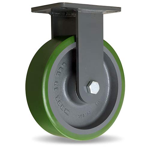 Hamilton (R-SEC-13DB) 10X3 Super Endurance Rigid Caster Poly on Cast Iron Wheel
