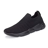 WXQ Men's Fashion Sneakers - Lightweight Breathable Walking Shoes Running Shoes Mesh Workout Casual...