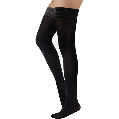 CALZITALY Opaque Thigh High Pantyhose, S, M/L, L/XL, XXL, XXXL, XXXXL