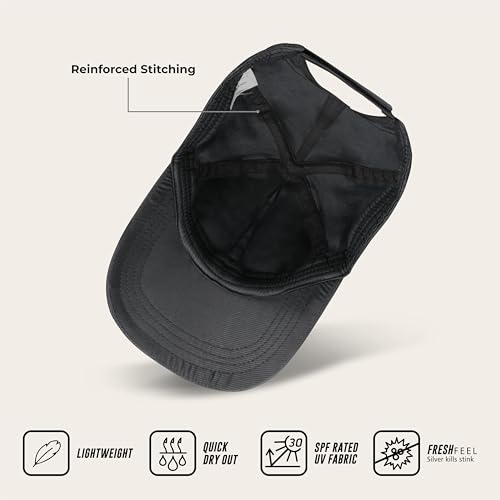 Image of Nivia Destroyer Cap for Men, Lightweight, Breathable, Adjustable Fit for All-Day Comfort - Ideal for Running, Training, and Outdoor Activities