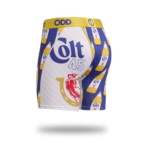 Odd Sox Colt 45 Men's Boxer Briefs - Classic Malt Beverage Themed Novelty Underwear - Comfy Stretch Fit - Fun Graphic2