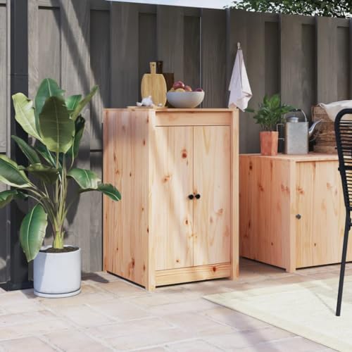 Jiangboyue-3196151 - Armario de cocina para exteriores de madera maciza de pino