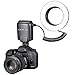 Flashpoint ML-150 II Macro Ring Flash, Shadowless and Soft Lighting Solution for Macro Photography, 0.1-2s Recycle Time, Macro Flash Ring Powered by 4X AA Alkaline Batteries for up to 1000 Shots