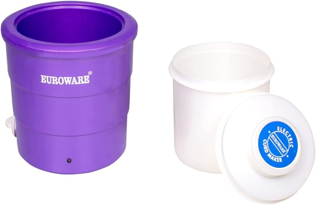 Euroware Curd Maker Create Delicious and Fresh Curd at home with ease and efficiency and this machine is sure to make your life easier and impress your friends and family with your curd making skills