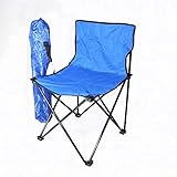 Tragbarer, zusammenklappbarer Campingstuhl mit einfacher Pop-Up-Montage, super leicht, nimmt nicht viel Platz ein. Paket wiegt 2,6 lbs. Maße (L x B x H): 48,3 x 48,3 x 68,6 cm (zusammengeklappt); Sitz 45,7 cm vom Boden;