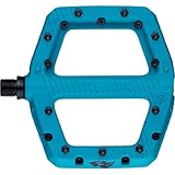 RACE_FACE Unisex-Adult Pédales Chester Large-Turquoise, Black, ONE Size