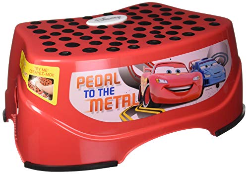 Disney Cars Step & Glow Step Stool, Red