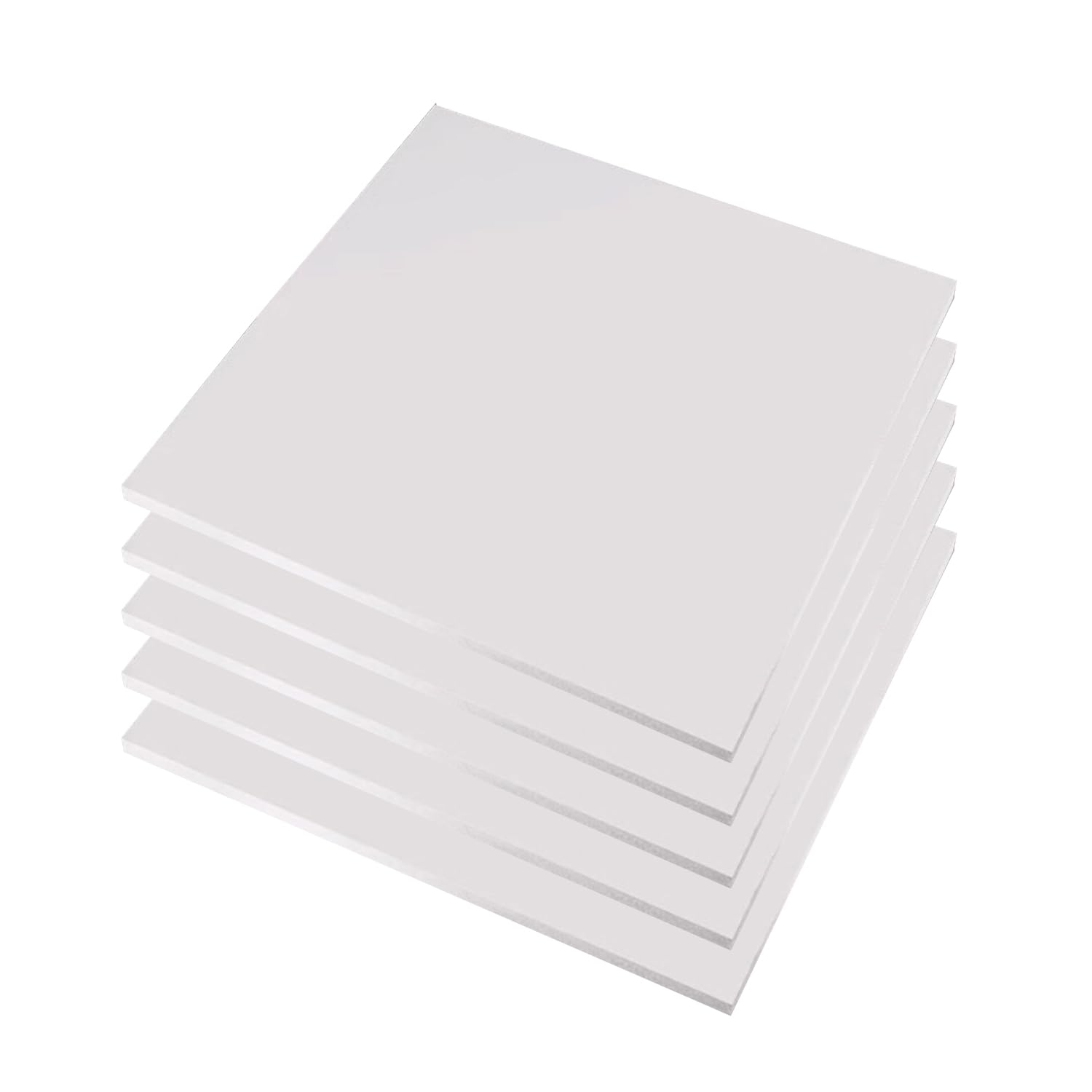 Placas de Espuma de PVC Blanco 150mmx150mmx15mm 8 Unidades