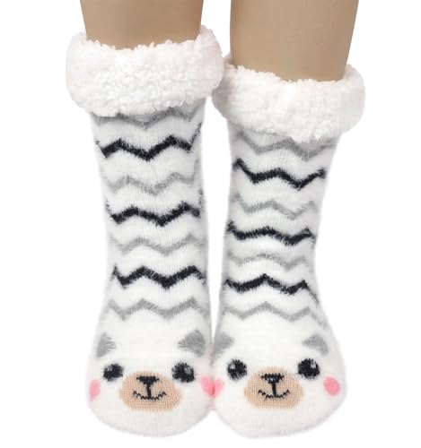 Hüttensocken Stoppersocken Kuschelsocken Damen Mädchen,...