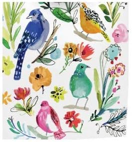 Roger la Borde 1 Sheet of Jazzy Designer Garden Birds Gift Wrap Wrapping Paper
