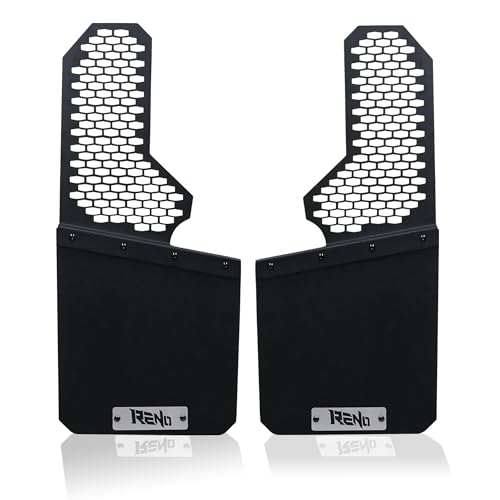 Image of RENO Silverado Mud Flaps, Front /Rear Mud Guards Sides Splash Guards Heavy Duty Vehicle Sediment Protection Compatible with Truck Silverado 1500 2500 3500 (2PCS)