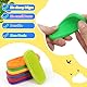 LZDMY Fidget Toys Finger 8 Stück, Sensorik Spielzeug Steine Anti Stress Kinder, Stressabbau Spielzeuge, Sensory Toys Fühlsteine Kinder, sensorisches Spielzeug Hilfsmittel für Adhs, Autismus & Angst