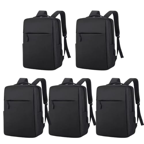 Kit 5 Mochilas Bolsa Para Notebook Escola Trabalho Colégio Impermeável