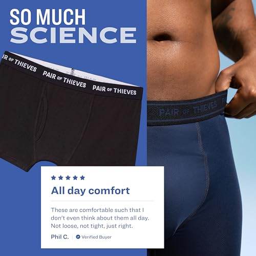 Pair of Thieves Men’s Trunks Underwear (4 Pack) - Everyday Kit Cotton Trunks For Men3