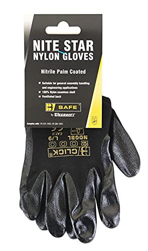 NITE STAR GLOVE BLACK 9/LARGE