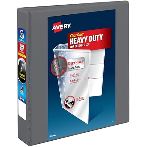 Avery Heavy-Duty 1.5 Inch View Binder Cover