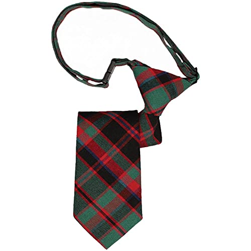 tiemart Boys' Plaid Breakaway Tie
