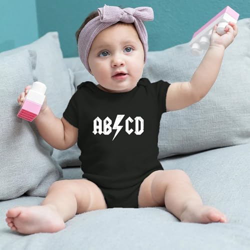 ABCD Baby Bodysuit Newborn Bodysuit Boy Funny Baby Clothes Rock Band Babies Clothes Infant3