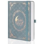 MGGAO Lined Journal Notebook for Women Men, 320 Numbered Pages 100 GSM Thick Paper, A5 Hardcover Journals for Writing, College Ruled Notebook, for School, Travel, Work