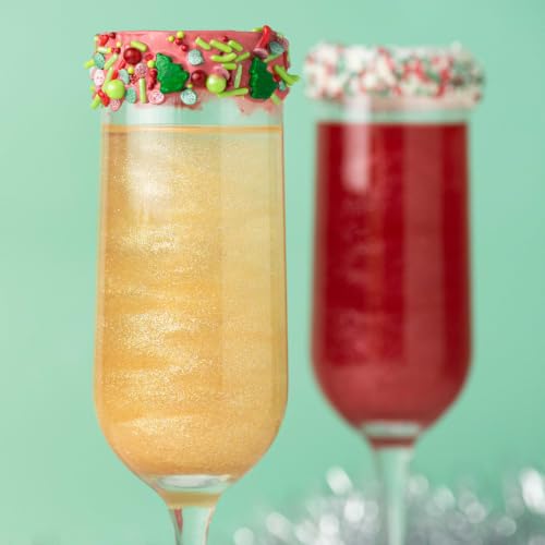 Image of Sweets Indeed Edible Glitter, Perfect for Drinks, Cocktails, Beverages & Cake Decorating, Dessert Cake Topper, 4 grams (Gold 4g)
