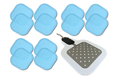 3 sets de recambio (12 unidades) de Almohadillas de Gel 100% compatibles con dispositivos Beurer EM 59 Heat. Ahorra 50% del precio.
