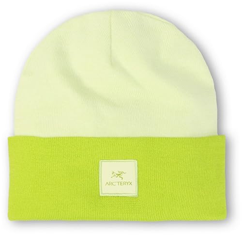 Arcteryx Color Block Toque Unisex | Midweight Hiking Toque for Moderate Cold Conditions | Shincha/Mantis One Size
