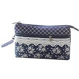 Material: Leinen, leicht, tragbar und modisch. Größe: 19 x 12 x 2 cm.