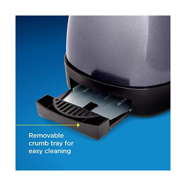 Oster 2 Slice, Bread, Bagel Toaster, Metallic Grey Madcity Kitchen