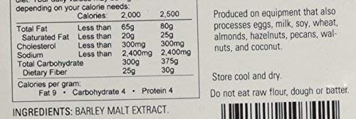 image for King Arthur Flour Non-Diastatic Malt Powder, Kosher - 16 Ounce Bag, 16