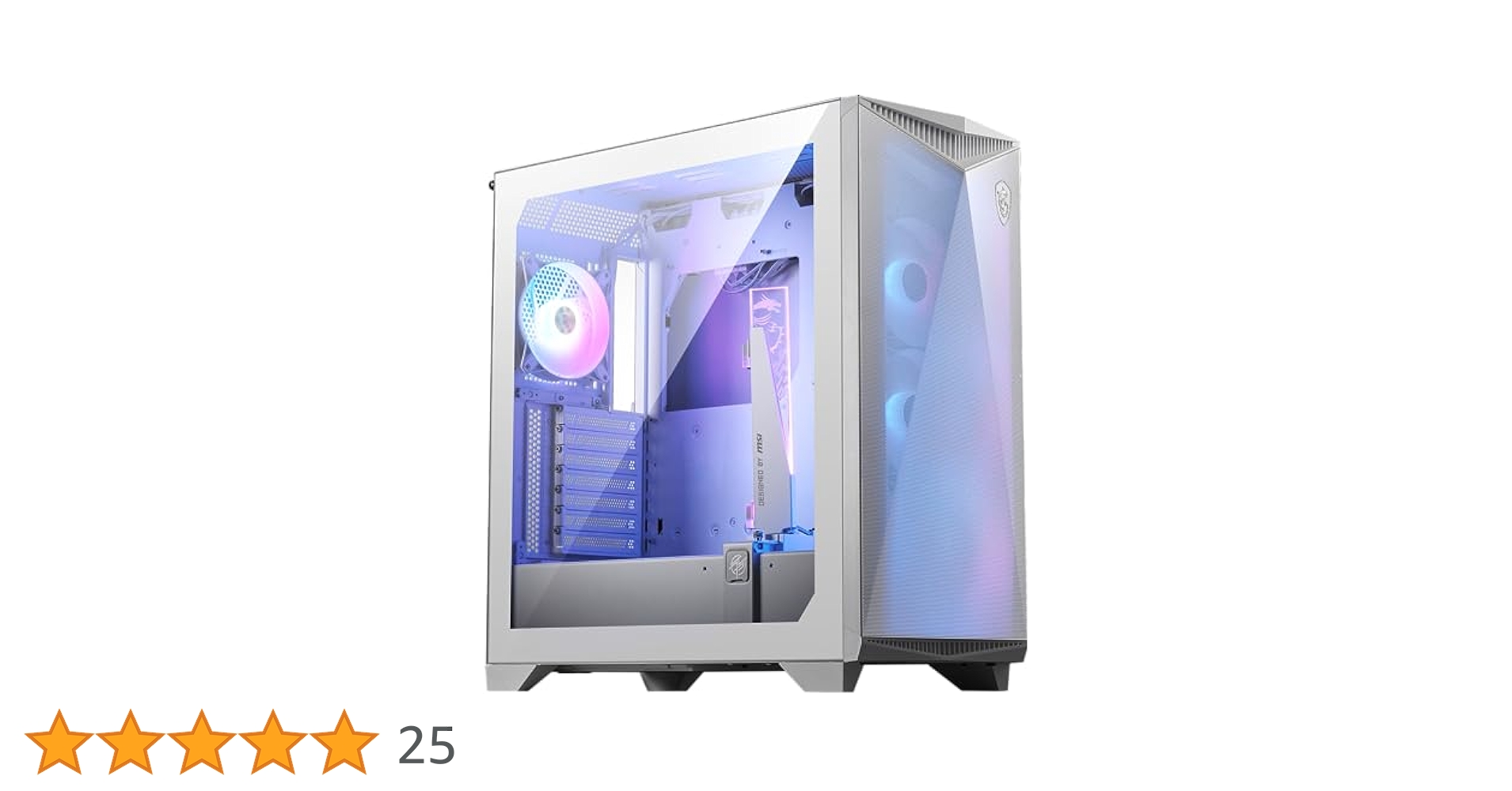 Amazon | MSI MPG GUNGNIR 300R Airflow White - プレミアム